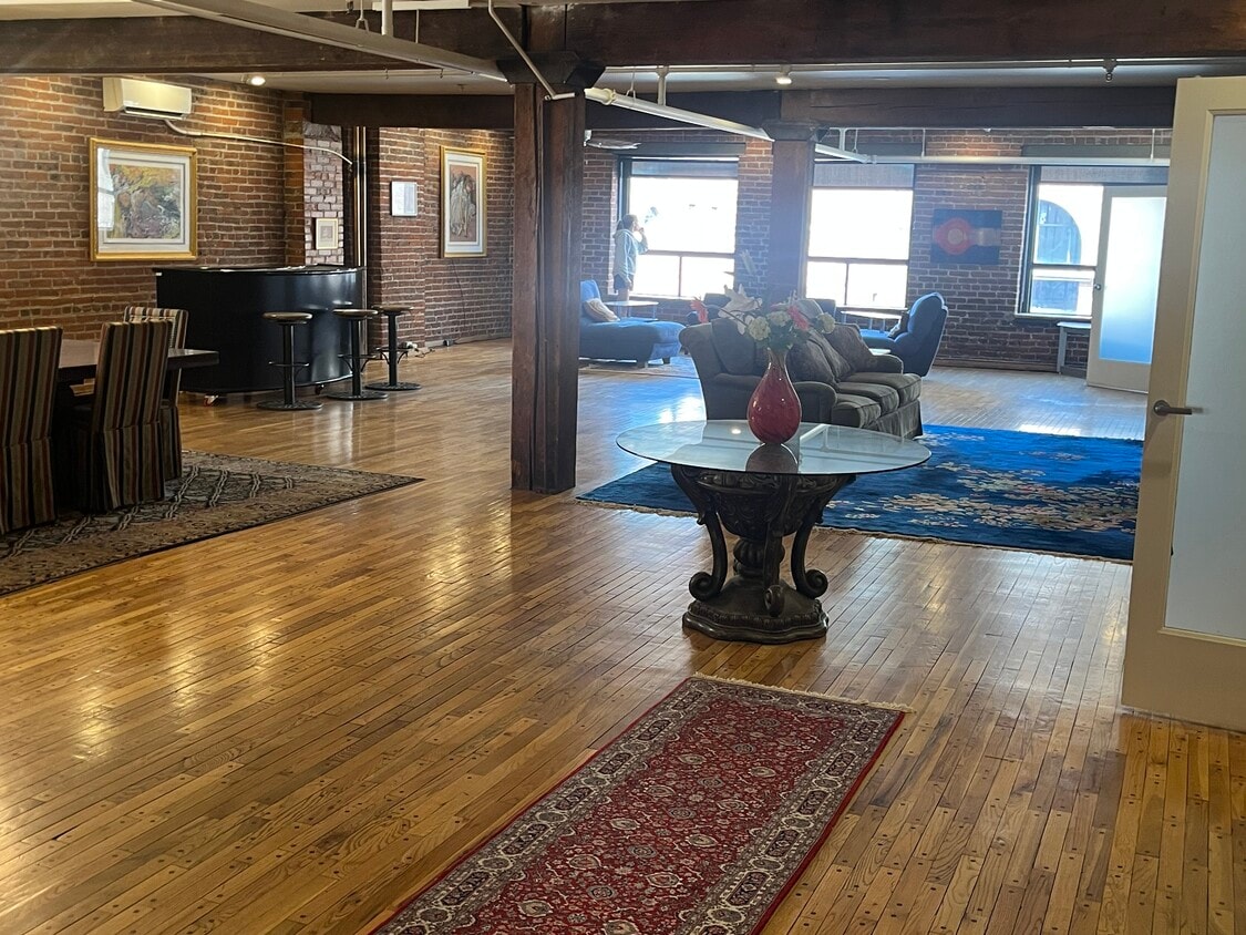 living room from entrance - 1940 Blake St (Denver, CO)