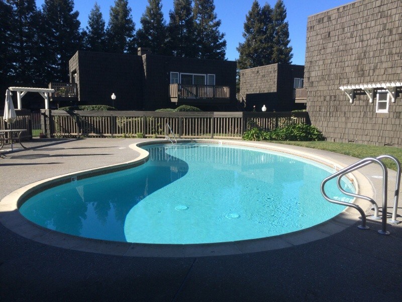 Espectacular piscina - Cedarwood Apartments
