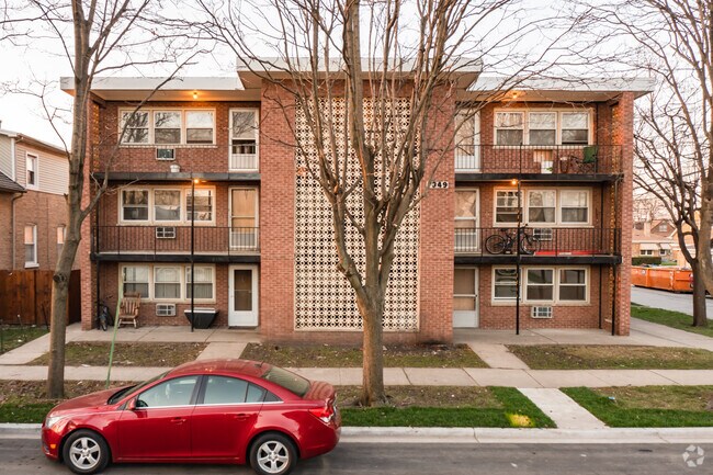 Front of the Building - Midway 1 Apartments