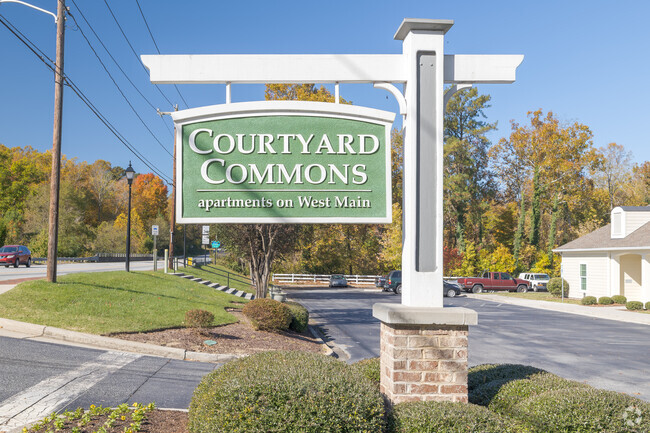 Sign - Courtyard Commons