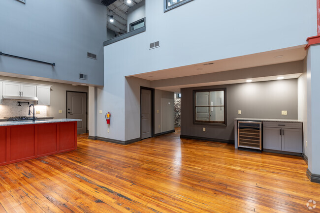 Sala de estar - The Lofts on Jefferson