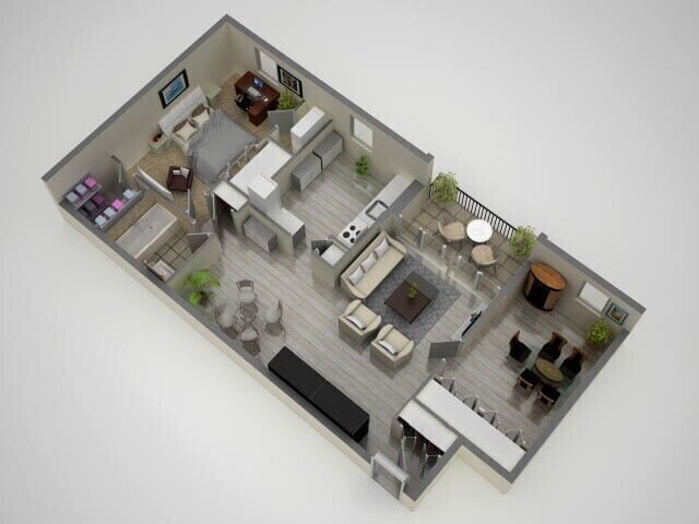 Foto del interior - Metro Pointe