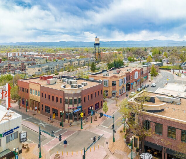 Olde Town Arvada is full of historic architecture and walkable streets.