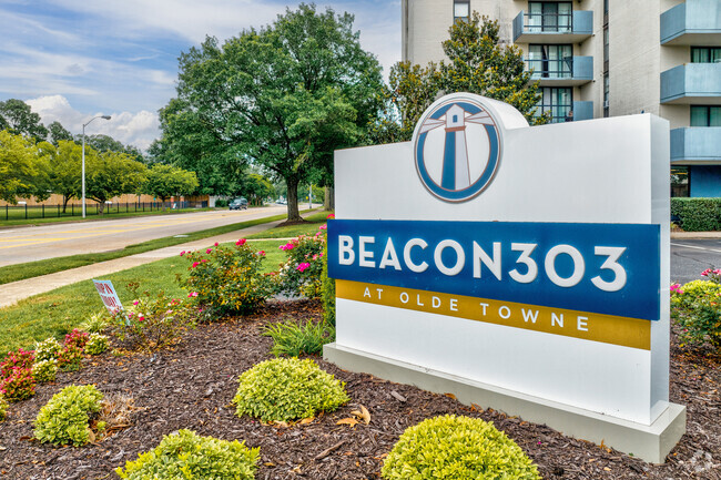 Apartment Signage - Beacon303 at Olde Towne