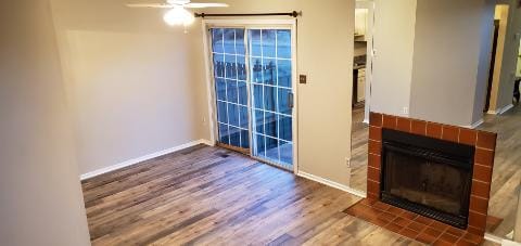 Dining Room with Sliding door to yard - 610 Larch Ct