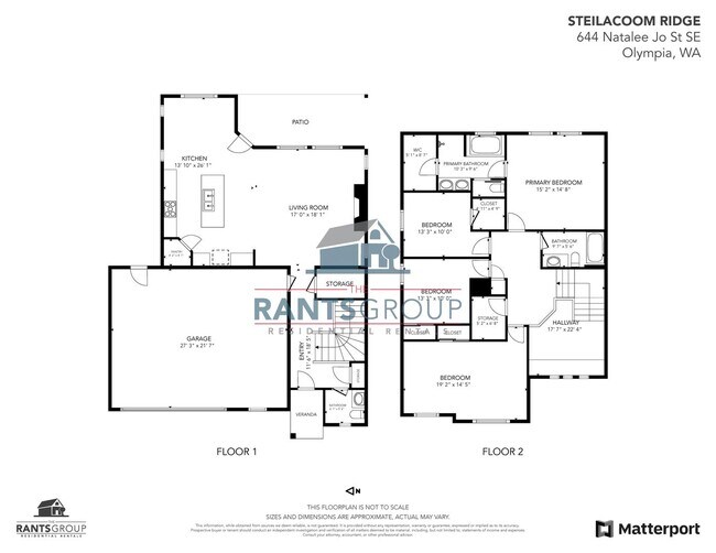 Foto del edificio - Beautiful 3 bedroom, 2.5 bath, 2-story home in Steilacoom Ridge