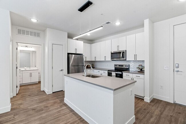 Apartamento de 1 dormitorio con cocina en The Richmond Apartments Millcreek, Utah - The Richmond Apartments