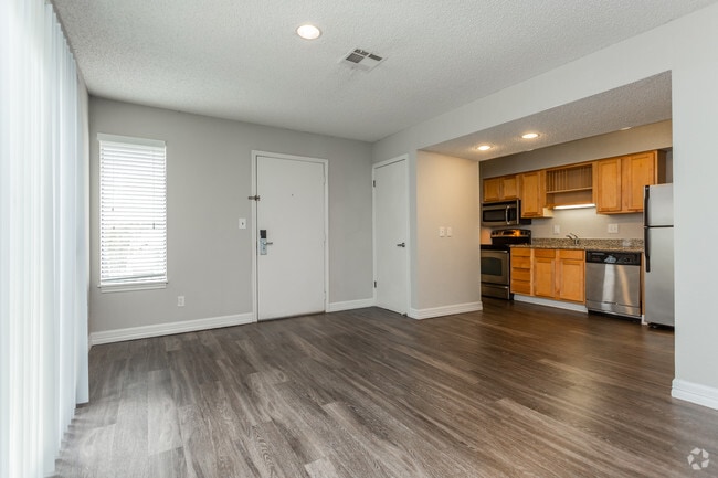 STUDIO 1BA - 512SF Living Area & Kitchen - z-021326-The Edge Apartments