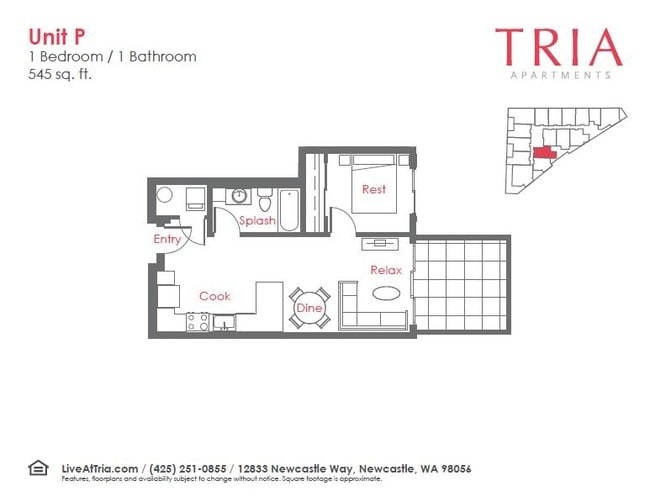Floorplan - Tria