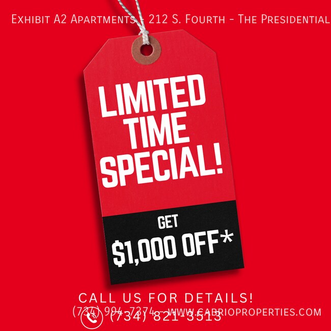 Foto del edificio - Exhibit A2 Apartments - 212 S. Fourth -The Presidential - 2 Bed/2 Bath