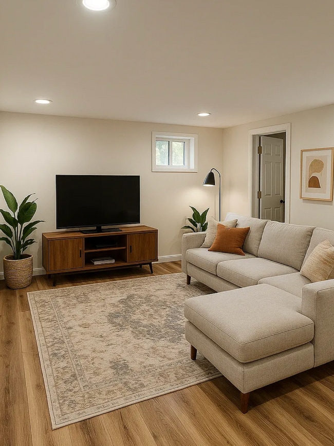 Staged Living Room - 2615 13th Rd S