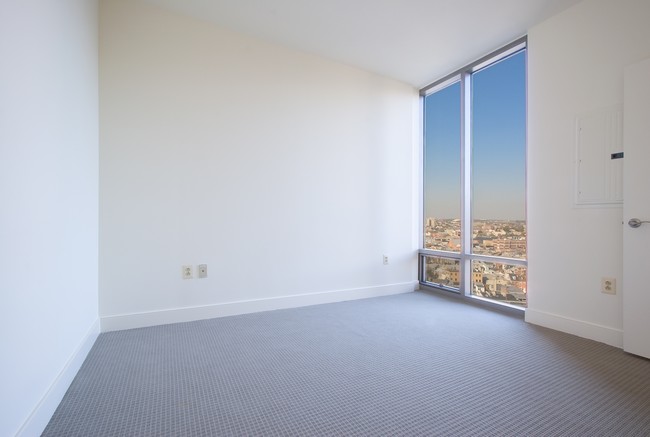 Floor to Ceiling Windows with Blackout Shades - 675 S President St