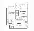 1 Bedroom/1 Bath