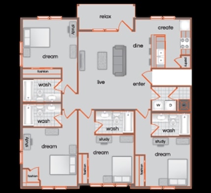 4BR/4BA - 7th Street Station