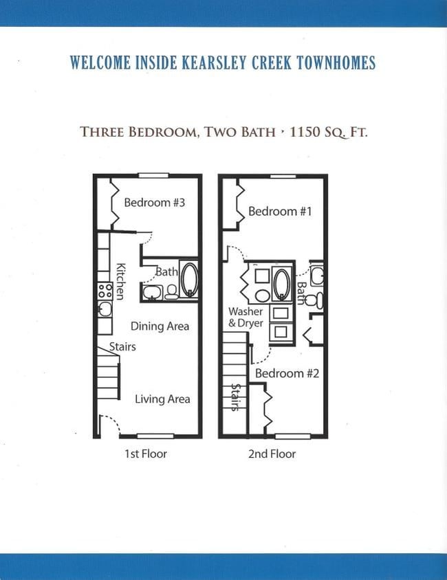 Apartamento renovado - Kearsley Creek Townhomes