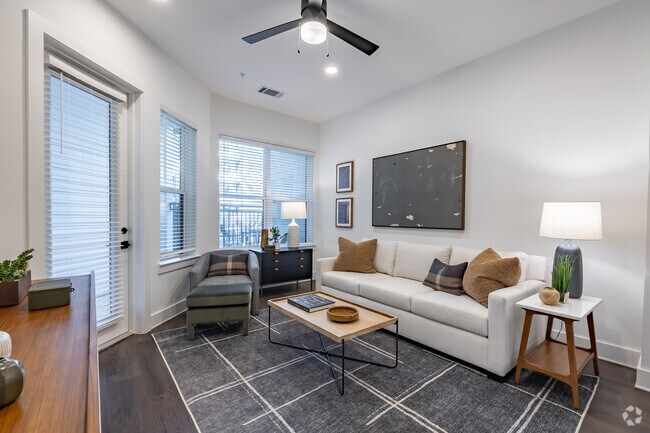 El plano de planta de Chester | 1 x 1 707 ft2/13 m2 - The Argos Apartments on The Beltline