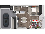 1 Bedroom, 1 Bathroom, 790 SQFT