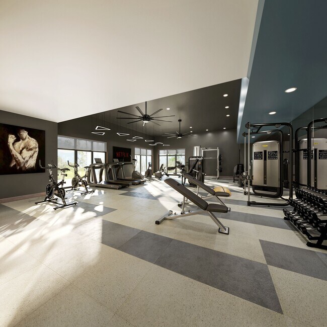 Gimnasio - Pinyon Apartments