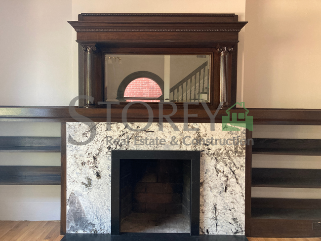 Renovated Fireplace - 219 Delaware St