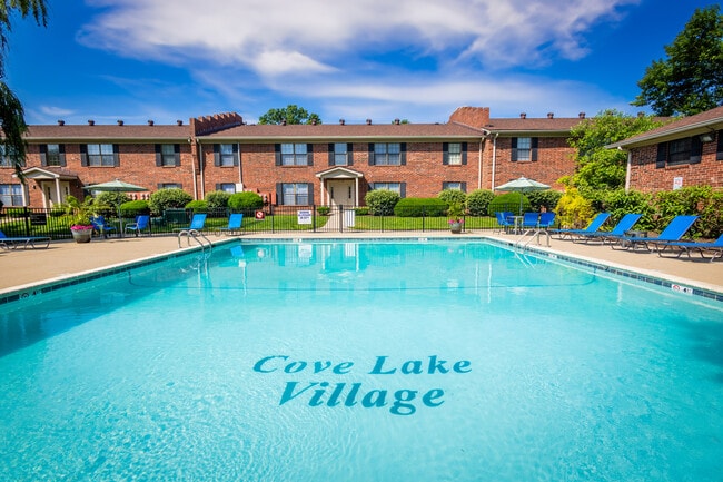 Cove Lake Village | Pool Angle 1 - Cove Lake Village Apartments