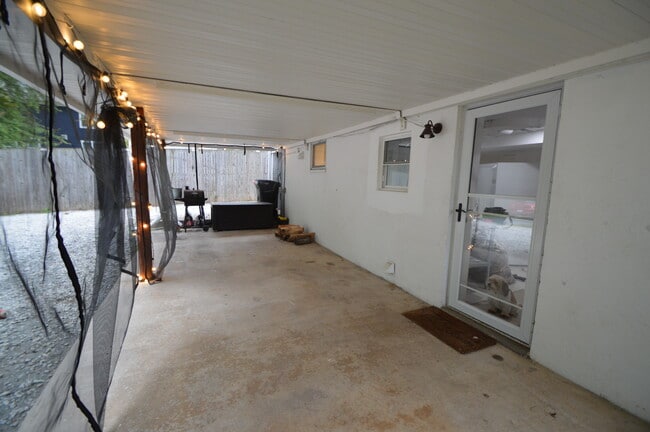 Bug net, lighting, and storage bin are part of rental - 4015 Roberts Rd