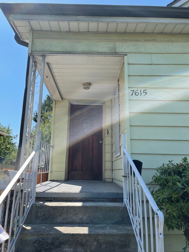 Front door - 7615 15th Ave NE