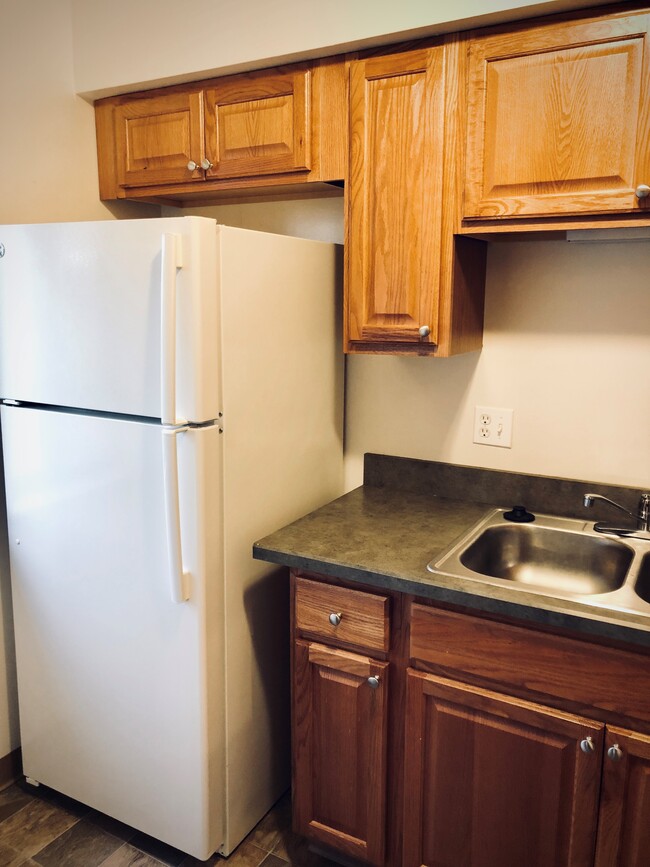 Two Steps to the refrigerator - Shepley Apartments