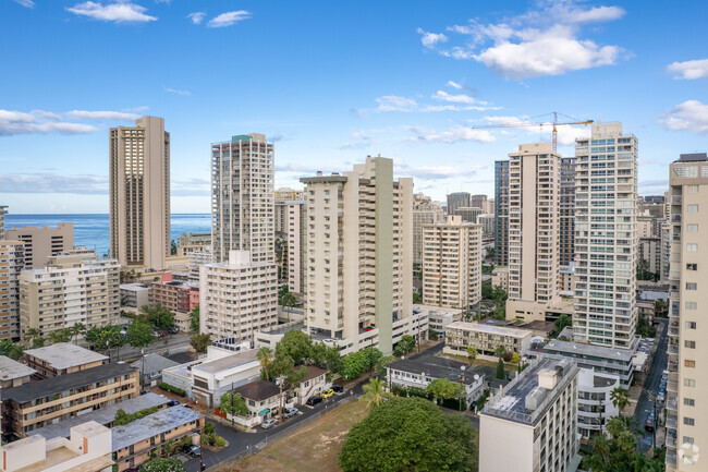 Aerial Photo - Waikiki Park Heights