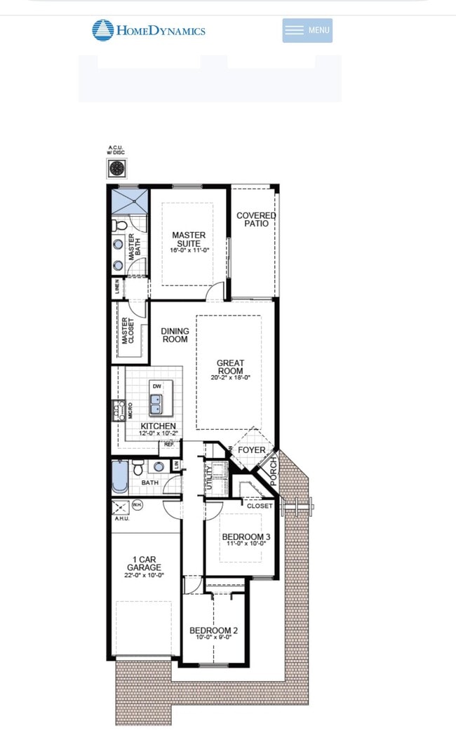 Floor Plan - 26603 Bonita Fairways Blvd