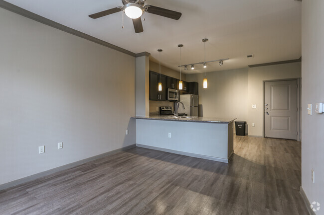 Living Room - Oaks at Wayside Apartments