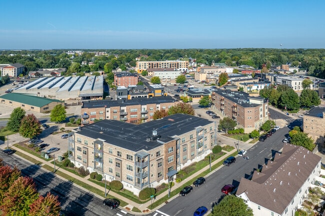 Aerial - Cannery Square Apartments