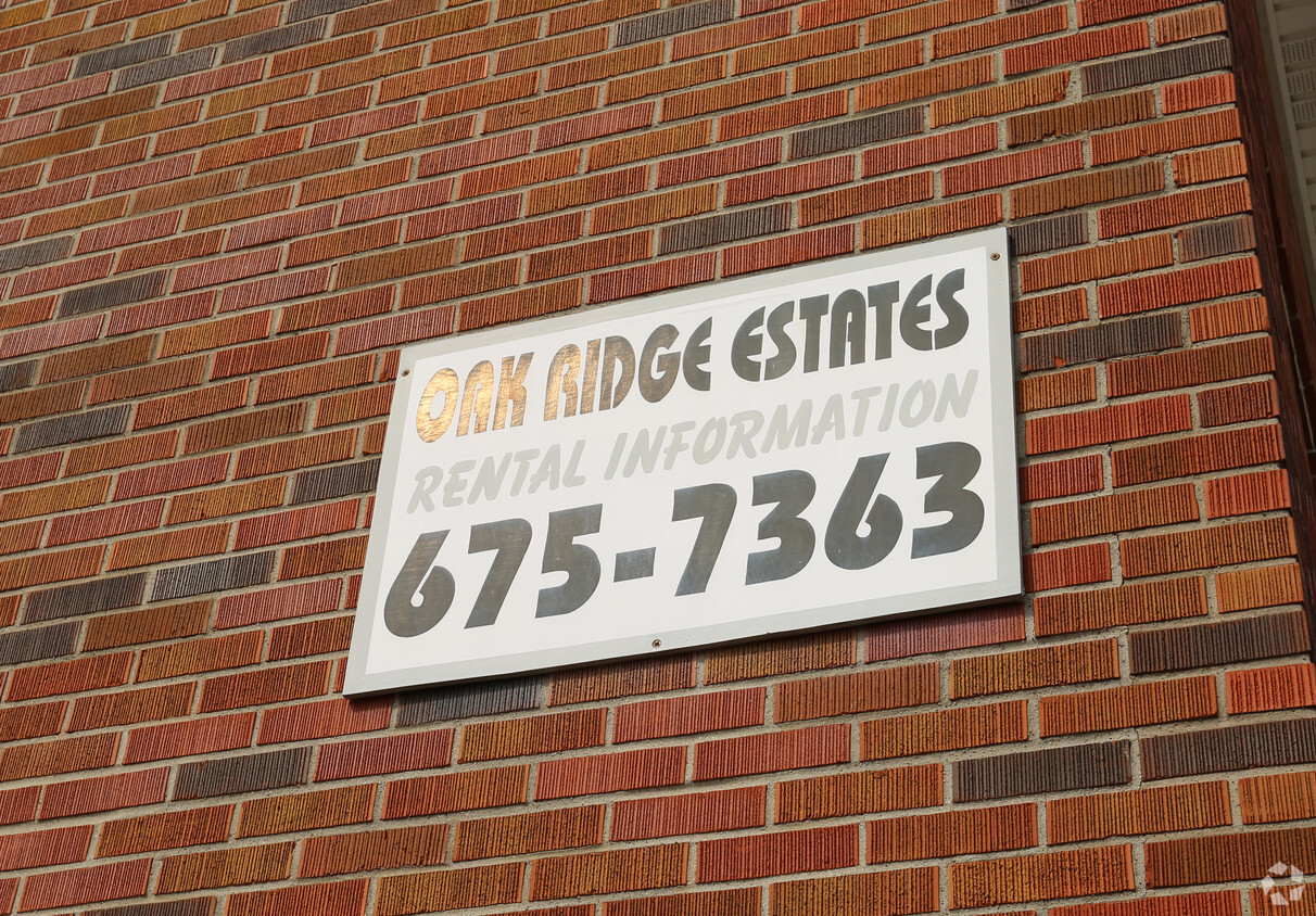 Foto del edificio - Oak Ridge Estates