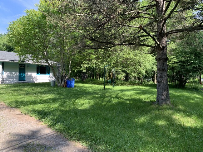 Front of the House and Front Yard - 246 Sapsucker Woods Rd