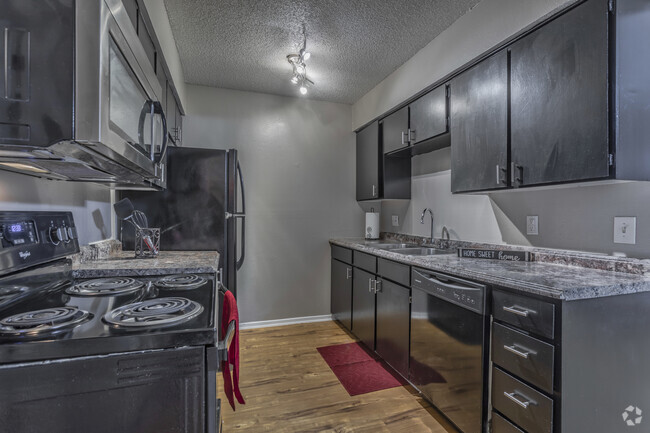 1HAB, 1BA - 650 ft² A1 - Cocina - Richland Court