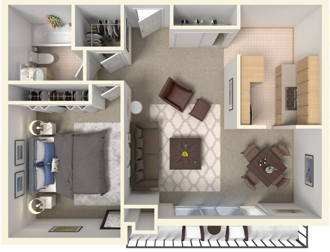 Shoregate Towers – One Bedroom