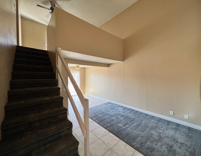 Stairs to loft - 195 Bel Port Dr