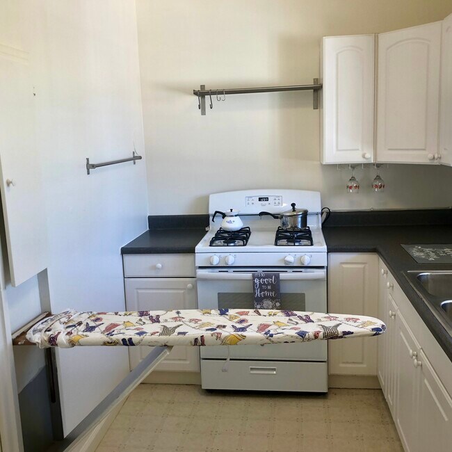 Ironing board/counter/bar built in - 1912 Haste St