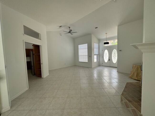 Tile floors in main living areas. - 912 N Griffin Shores Dr
