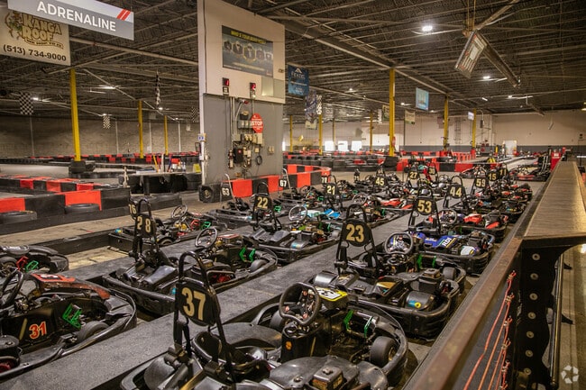 Full Throttle Adrenaline Park features an indoor go kart track in Springdale.