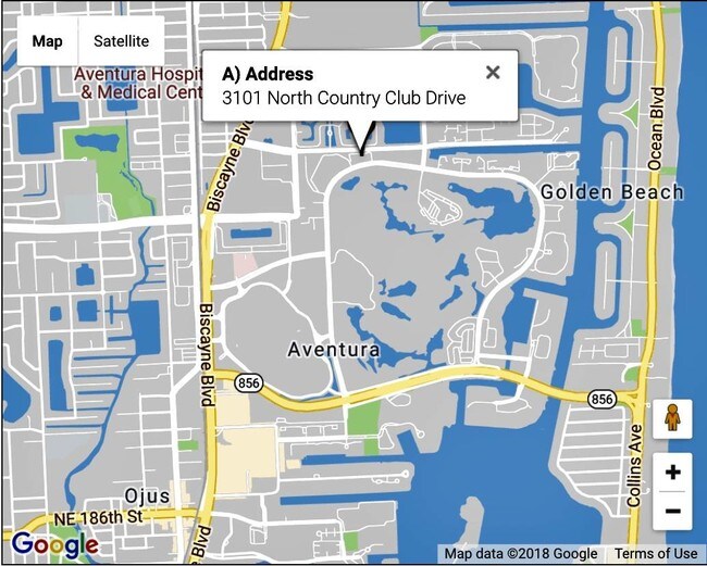 Location - 3101 N Country Club Dr