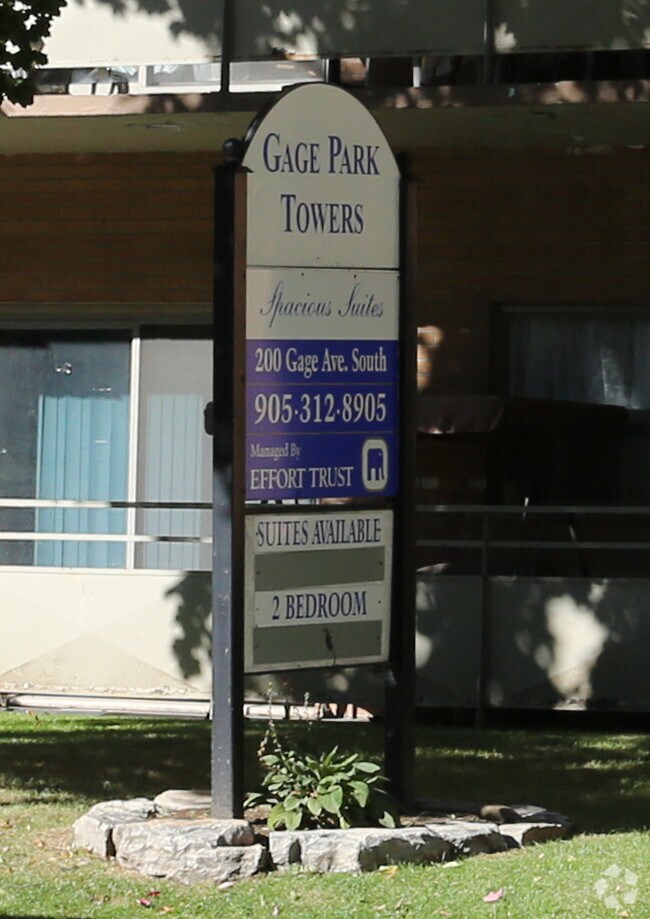 Gage Park Towers Apartments 200 Gage Ave S Hamilton, ON