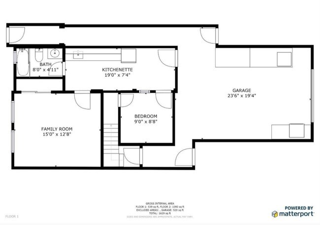 Floor Plan - 2443 35th Ave