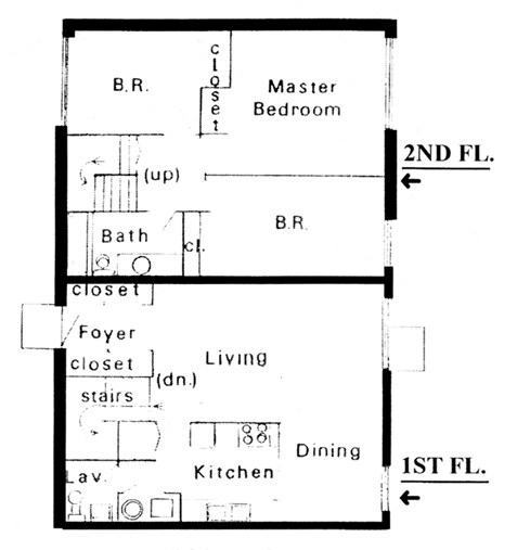 Nye Park Apartments – 3BD/1.5BHT