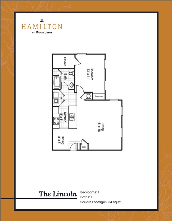 Interior Photo - Hamilton at Turman Farms Apartments