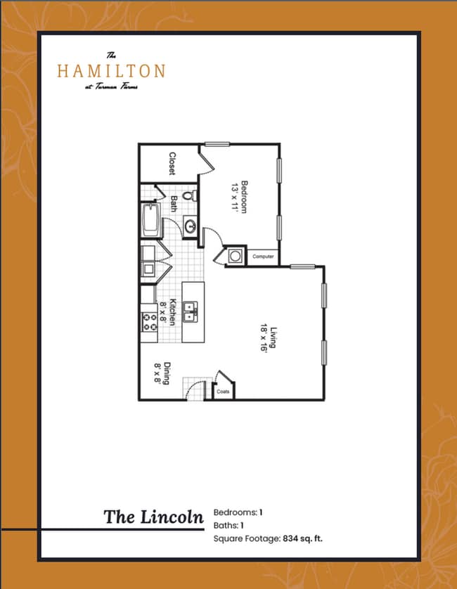 Interior Photo - Hamilton at Turman Farms Apartments