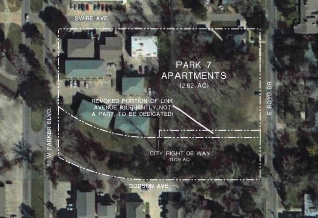 Aerial Plan (Proposed) - Park Place Baton Rouge Apartments