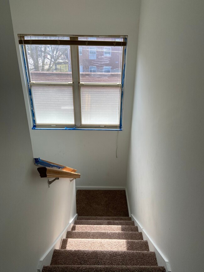 2nd Flight Stairs - 421 N Sarah St