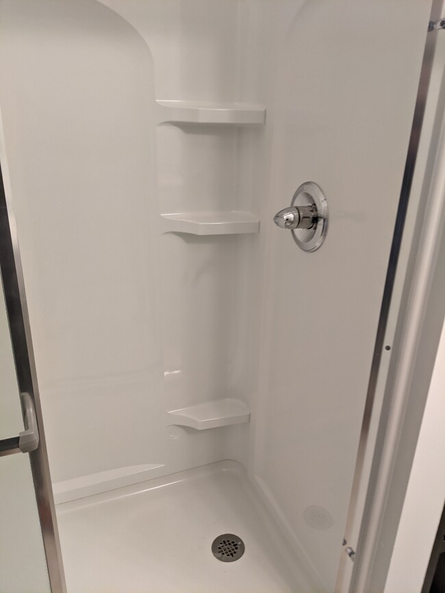 Newly remodeled bathroom - large shower - 9 S Dubuque St