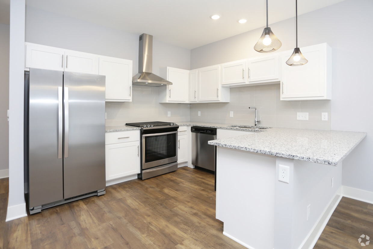 2BR Kitchen - The Knoll Townhomes of Ada