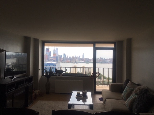 Sala de estar con vista a la ciudad - 380 Mountain Rd